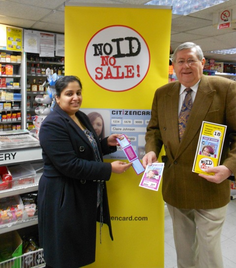Brian Binley MP applauds Northampton South' adoption of No ID, No Sale